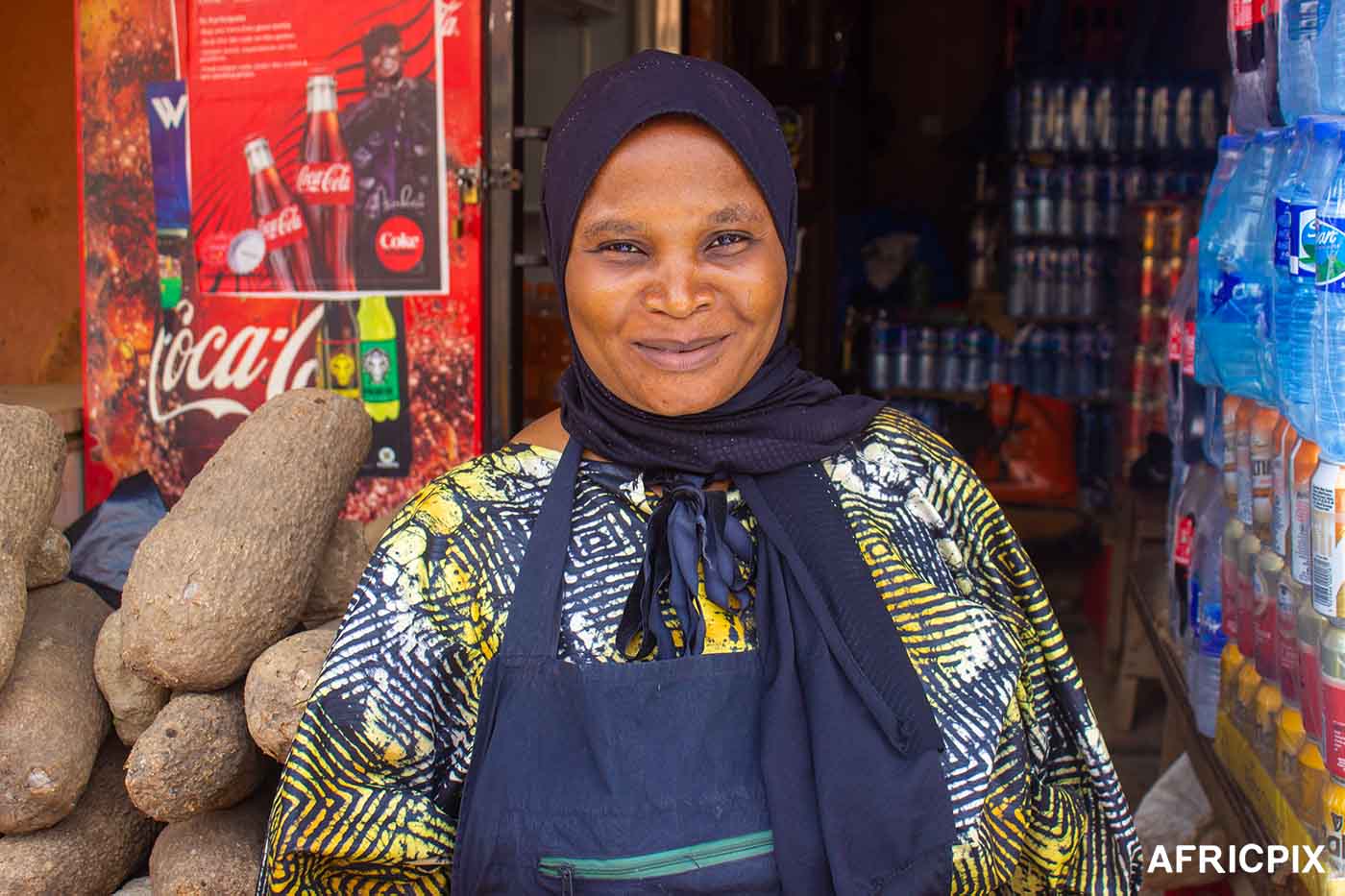 African Nigeria Market Woman