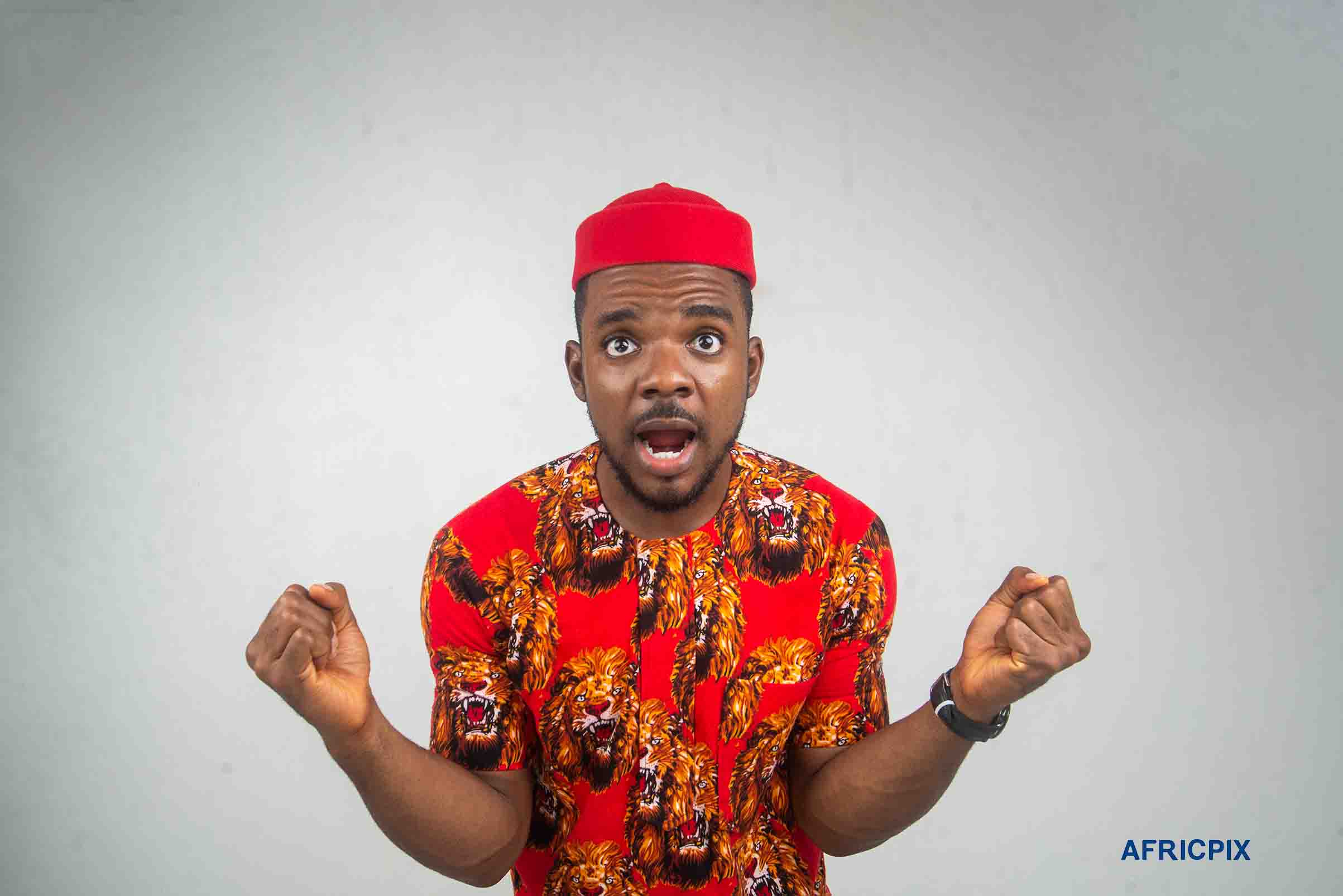 Nigeria Igbo Man Excited Happy