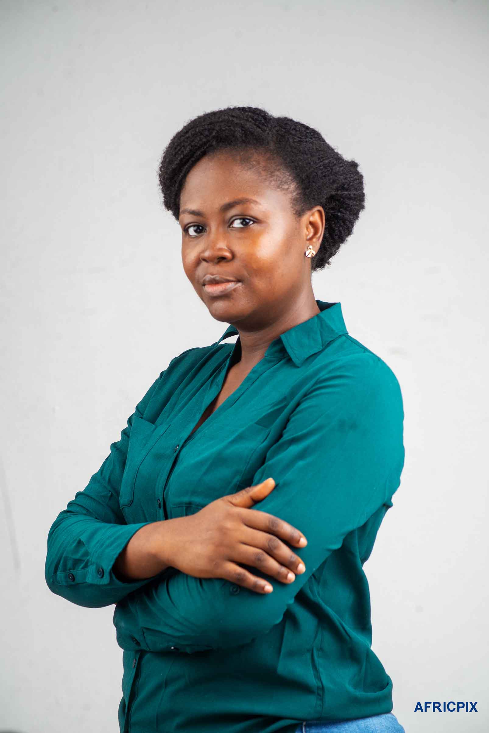 Nigeria Woman Power Pose